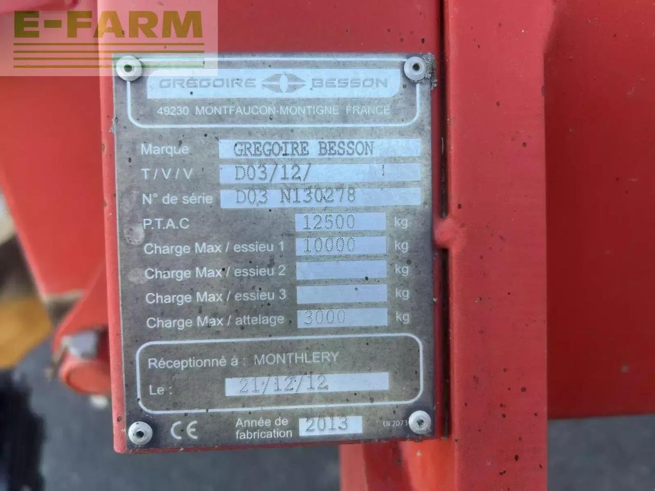 Grubber du type Gregoire disco flex, Gebrauchtmaschine en SAULZET (Photo 9)