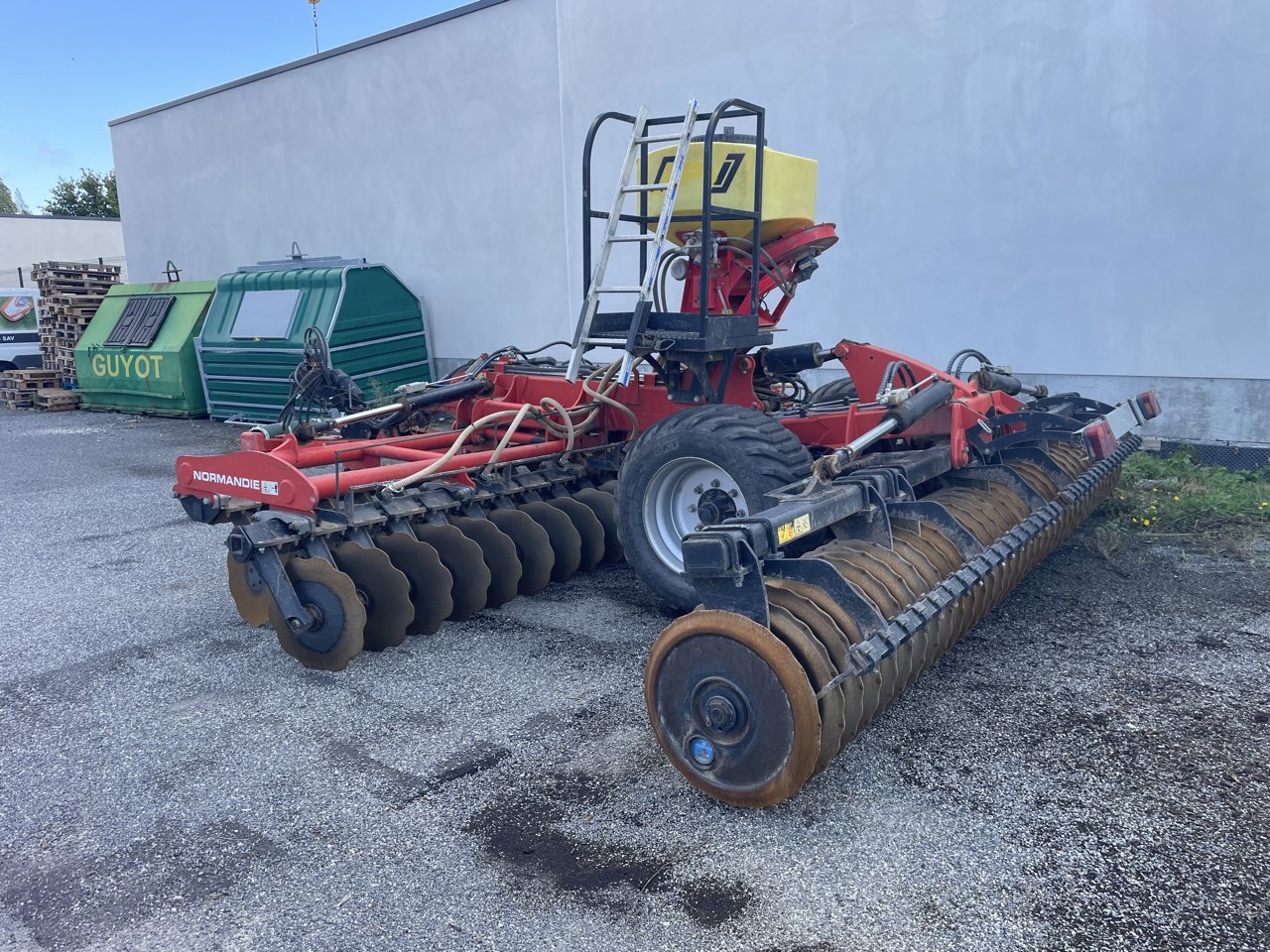 Grubber des Typs Gregoire Normandie, Gebrauchtmaschine in MALESTROIT (Bild 4)