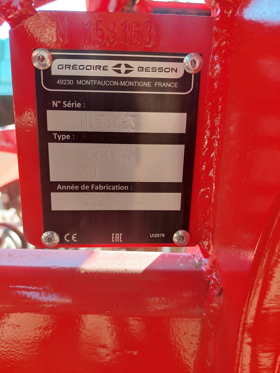 Grubber typu Gregoire Occitan 50, Gebrauchtmaschine v SAINT LOUP (Obrázek 2)