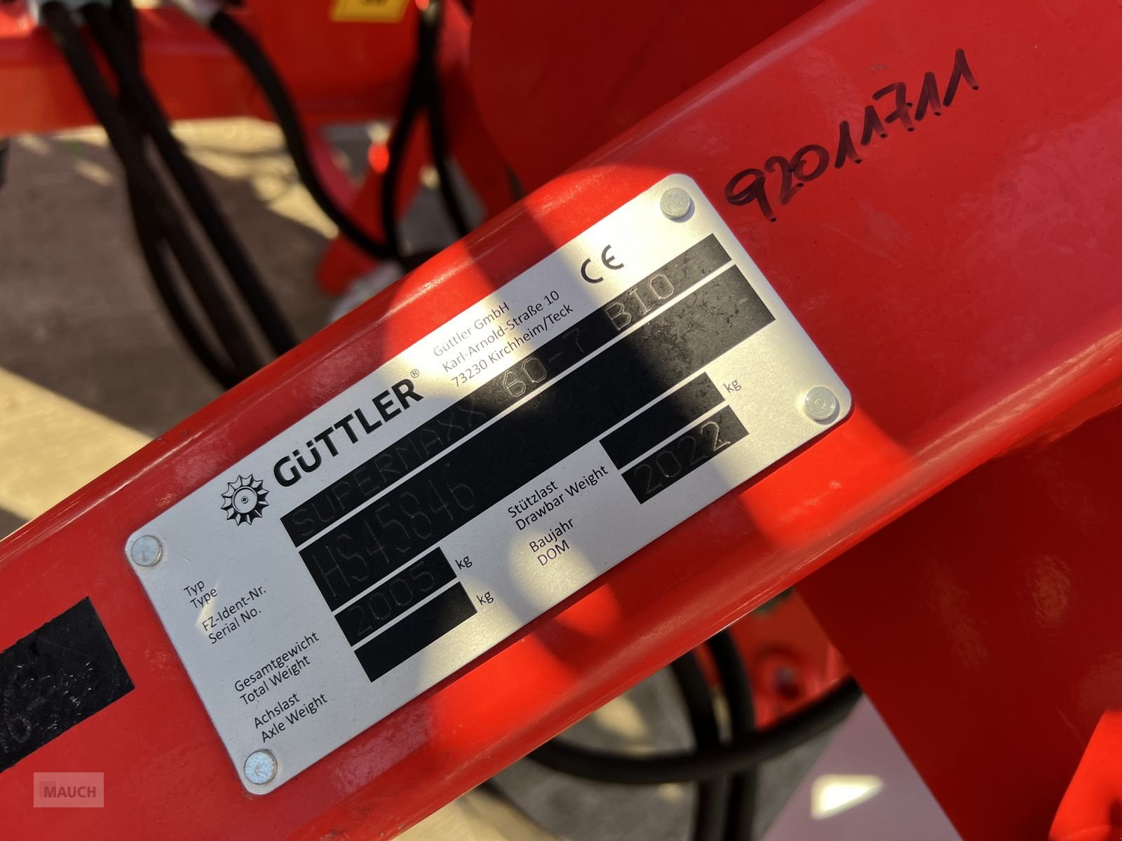 Grubber des Typs Güttler Güttler Supermaxx 60-7 BIO, Gebrauchtmaschine in Burgkirchen (Bild 7)