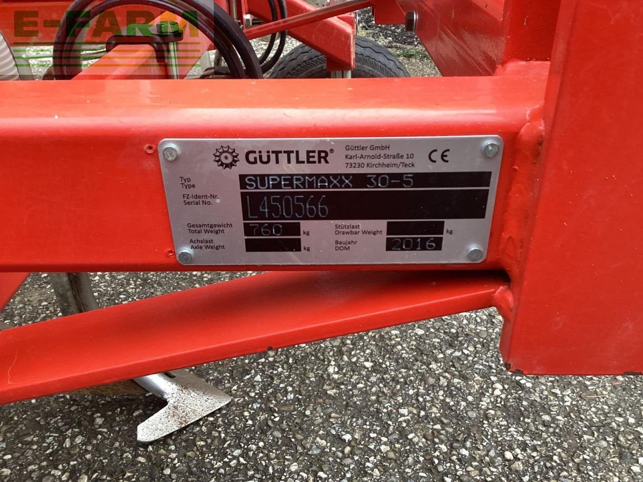 Grubber типа Güttler super maxx 30-5 zinkensämaschine, Gebrauchtmaschine в Sierning (Фотография 10)