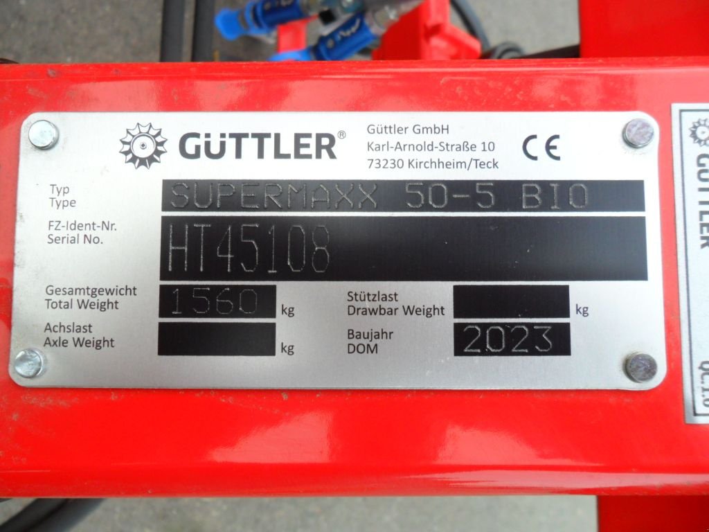 Grubber typu Güttler SUPER MAXX 50-5 BIO EDITION, Vorführmaschine v Harmannsdorf (Obrázek 3)