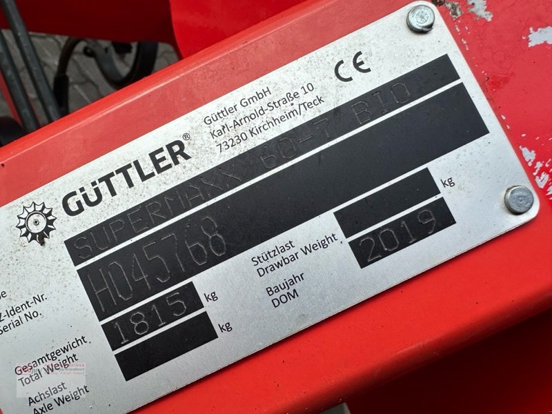 Grubber tip Güttler Super Maxx 60-7 Bio Federzinkenegge, Gebrauchtmaschine in Neubrandenburg (Poză 17)
