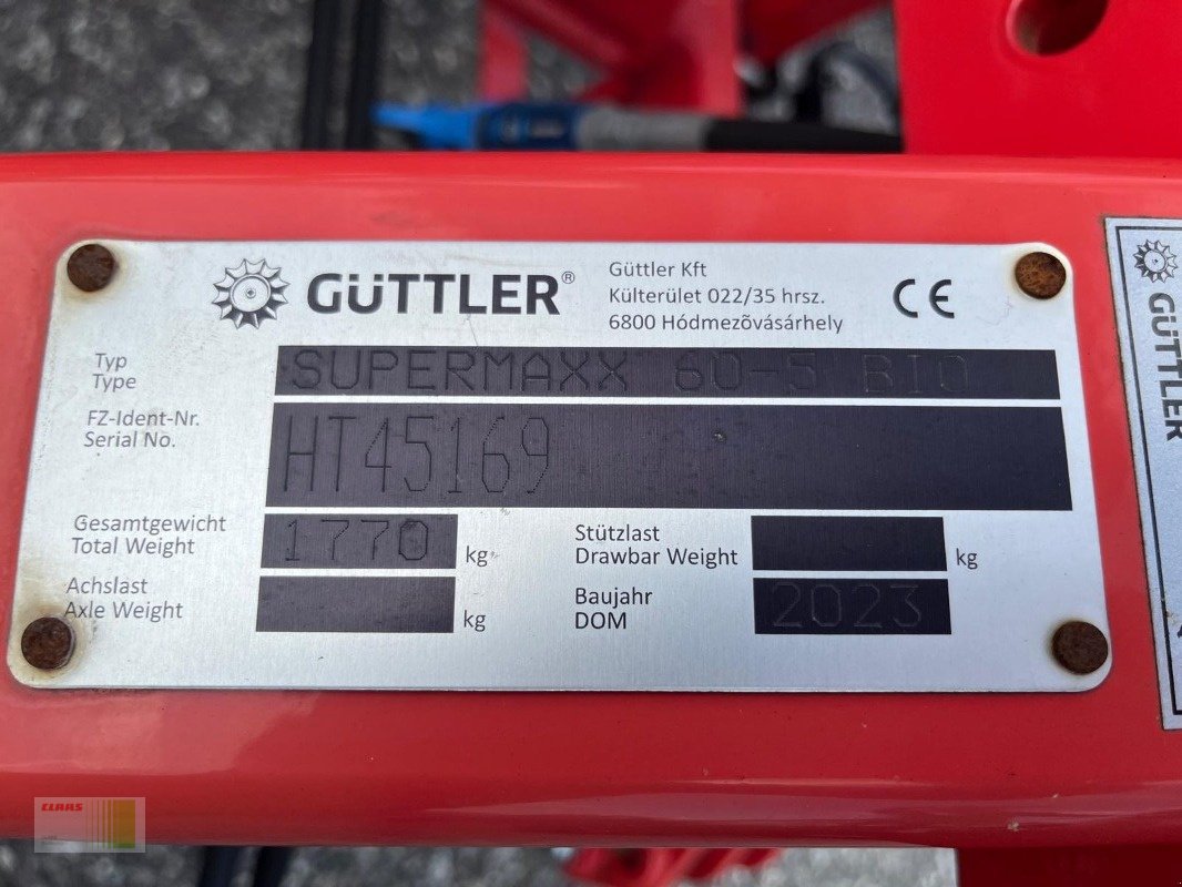Grubber του τύπου Güttler SuperMaxx 60-7 BIO, Neumaschine σε Risum-Lindholm (Φωτογραφία 8)