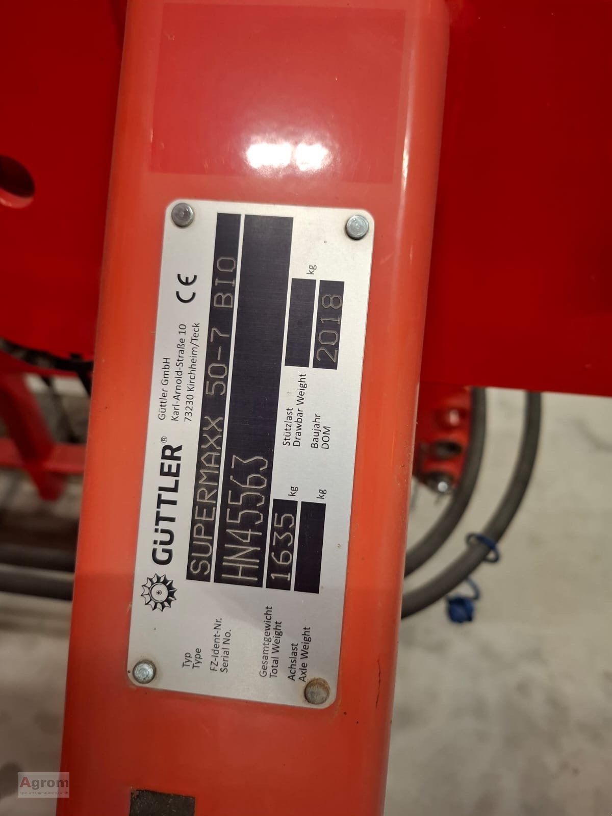 Grubber typu Güttler Supermaxx 60, Gebrauchtmaschine w Riedhausen (Zdjęcie 23)