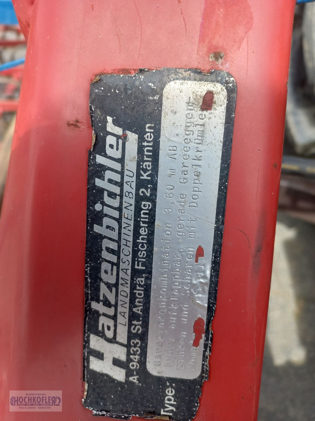 Grubber tipa Hatzenbichler 3,60, Gebrauchtmaschine u Wies (Slika 3)