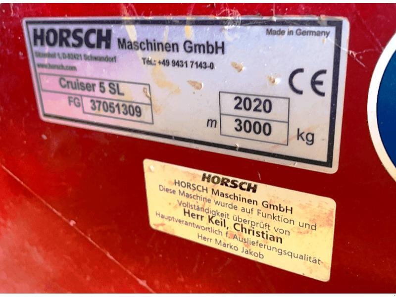 Grubber typu Horsch CRUISER 5 SL, Gebrauchtmaschine v SAINT-GERMAIN DU PUY (Obrázek 8)