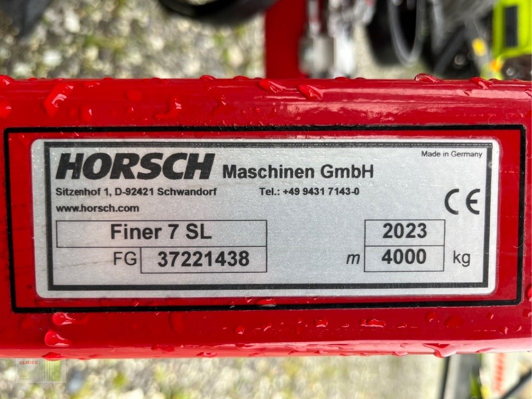Grubber typu Horsch Finer 7 SL, Gebrauchtmaschine v Risum-Lindholm (Obrázek 6)