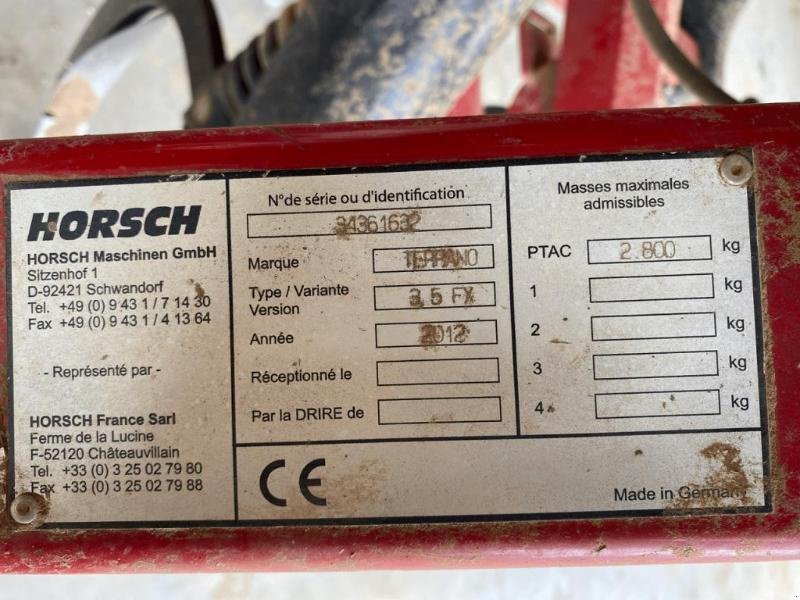 Grubber tipa Horsch TERRANO 3-5 FX, Gebrauchtmaschine u SAINT-GERMAIN DU PUY (Slika 8)