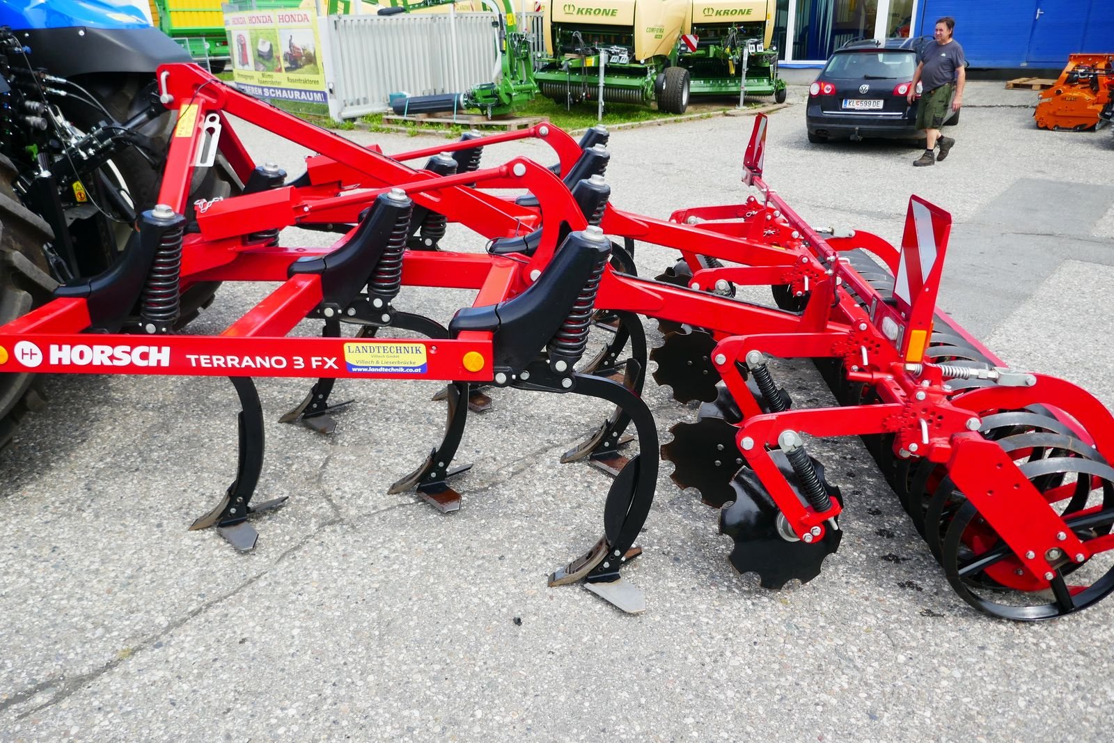 Grubber a típus Horsch Terrano 3 FX, Gebrauchtmaschine ekkor: Villach (Kép 3)