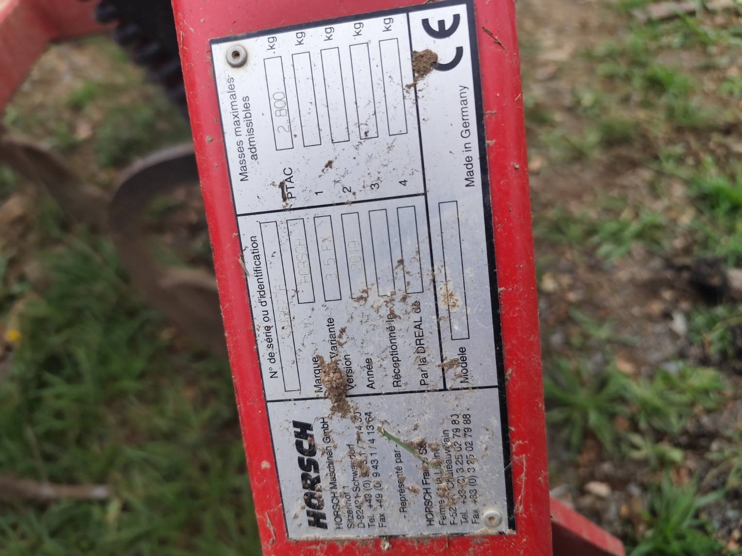 Grubber tip Horsch TERRANO 3.5 FX, Gebrauchtmaschine in Le Horps (Poză 11)