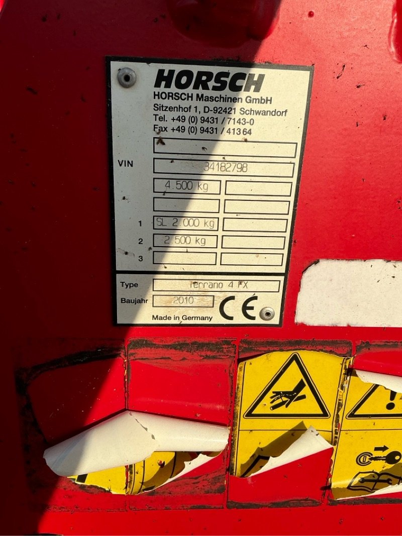 Grubber van het type Horsch Terrano 4 FX, Gebrauchtmaschine in Neubrandenburg (Foto 12)