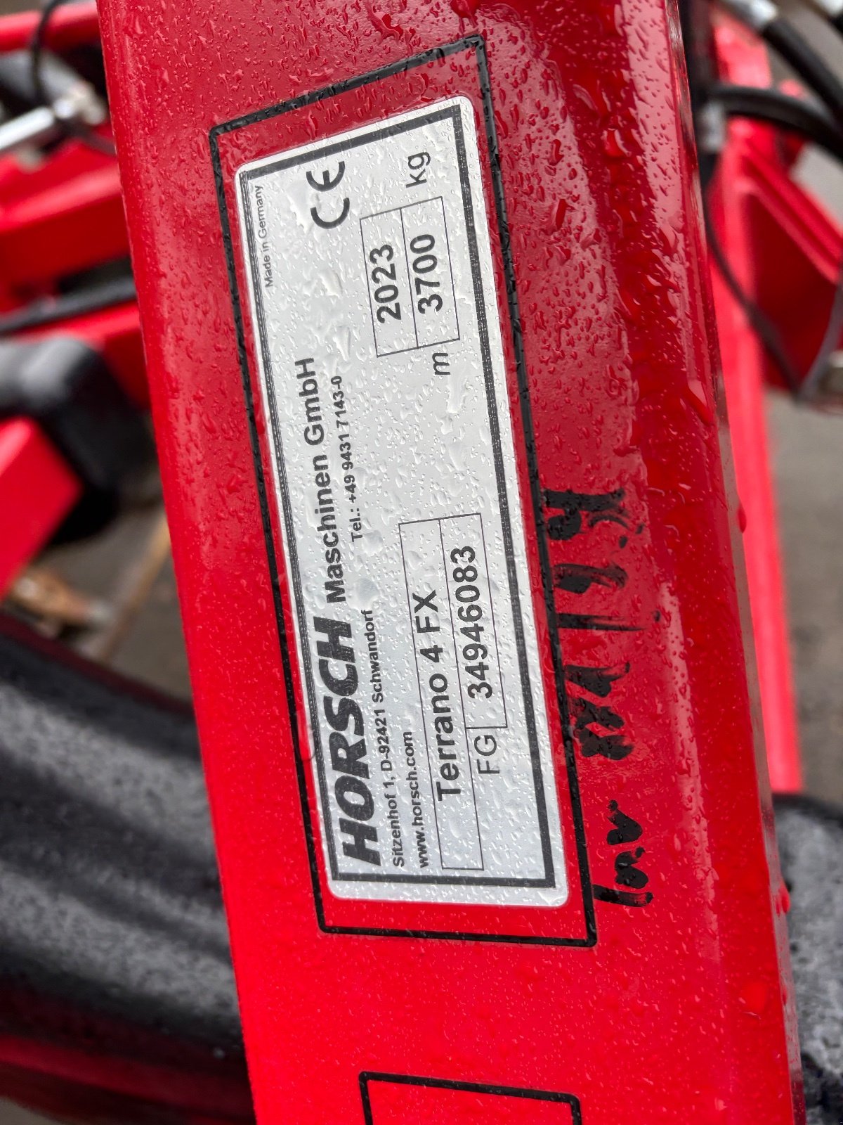 Grubber des Typs Horsch Terrano 4 FX, Gebrauchtmaschine in Donaueschingen (Bild 5)