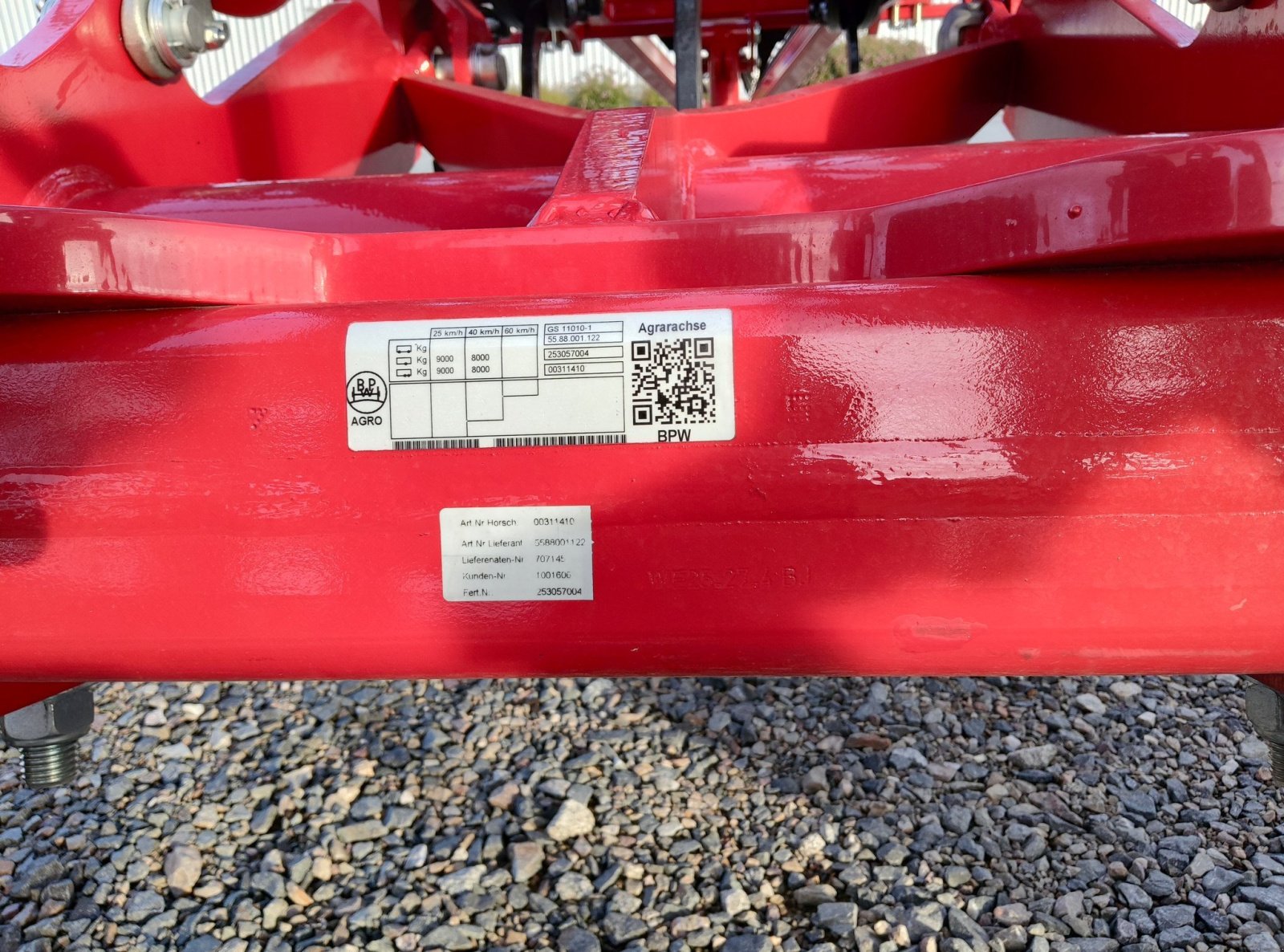Grubber Türe ait Horsch TERRANO 4.3 GX, Gebrauchtmaschine içinde Le Horps (resim 8)