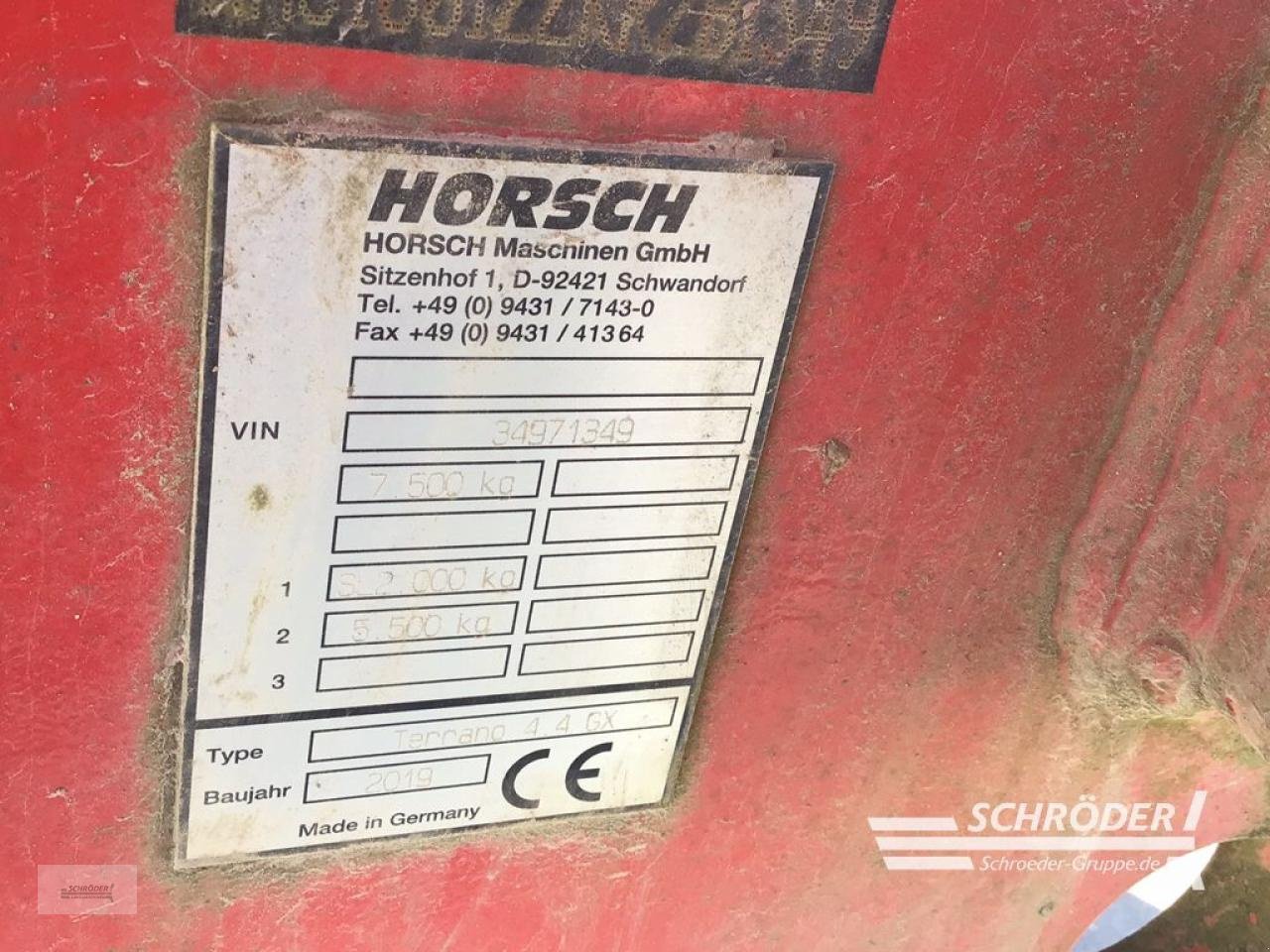 Grubber a típus Horsch TERRANO 4.4 GX, Gebrauchtmaschine ekkor: Penzlin (Kép 14)