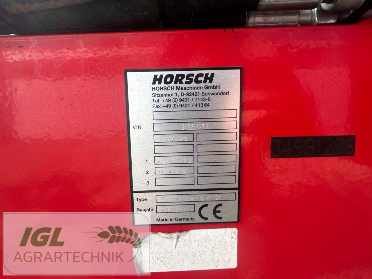 Grubber tip Horsch Terrano 5,4 GX, Gebrauchtmaschine in Nabburg (Poză 11)