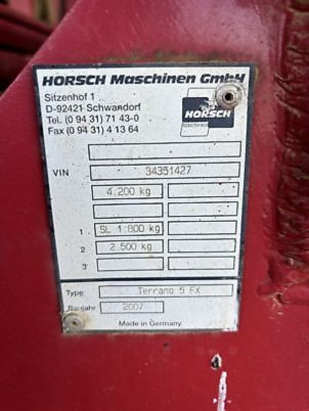 Grubber a típus Horsch TERRANO 5 FX, Gebrauchtmaschine ekkor: Monferran-Savès (Kép 4)