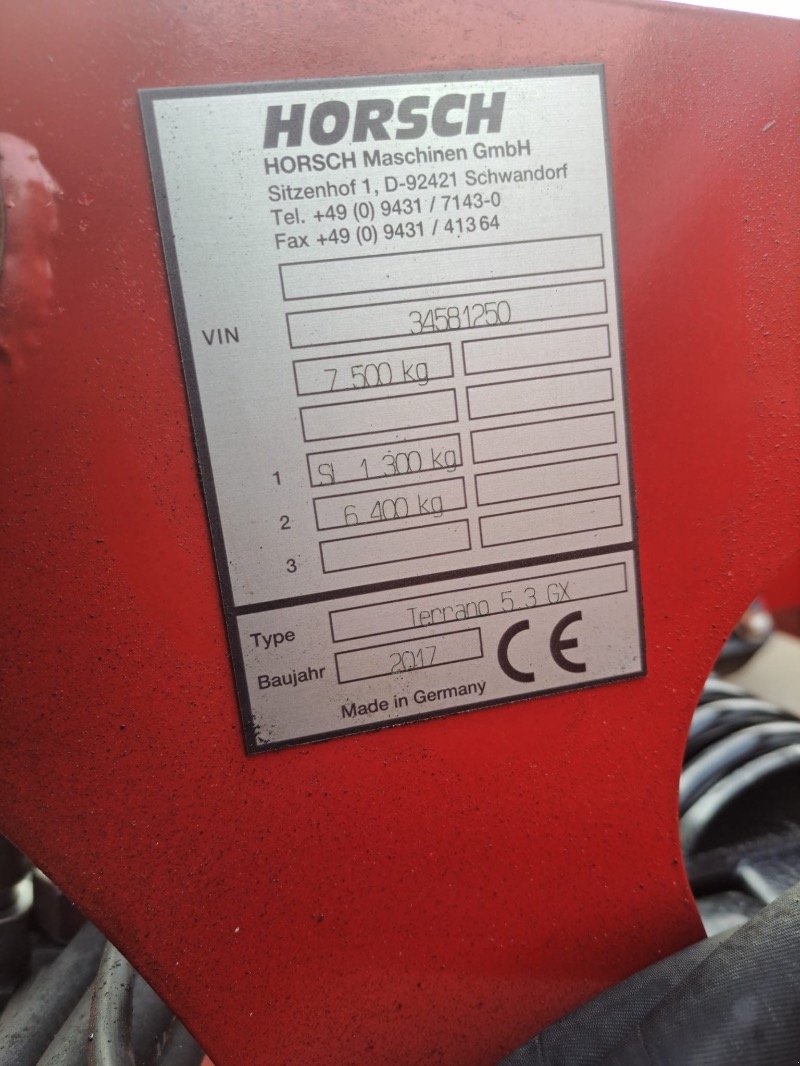 Grubber typu Horsch Terrano 5.3 GX, Gebrauchtmaschine v Liebenwalde (Obrázok 18)