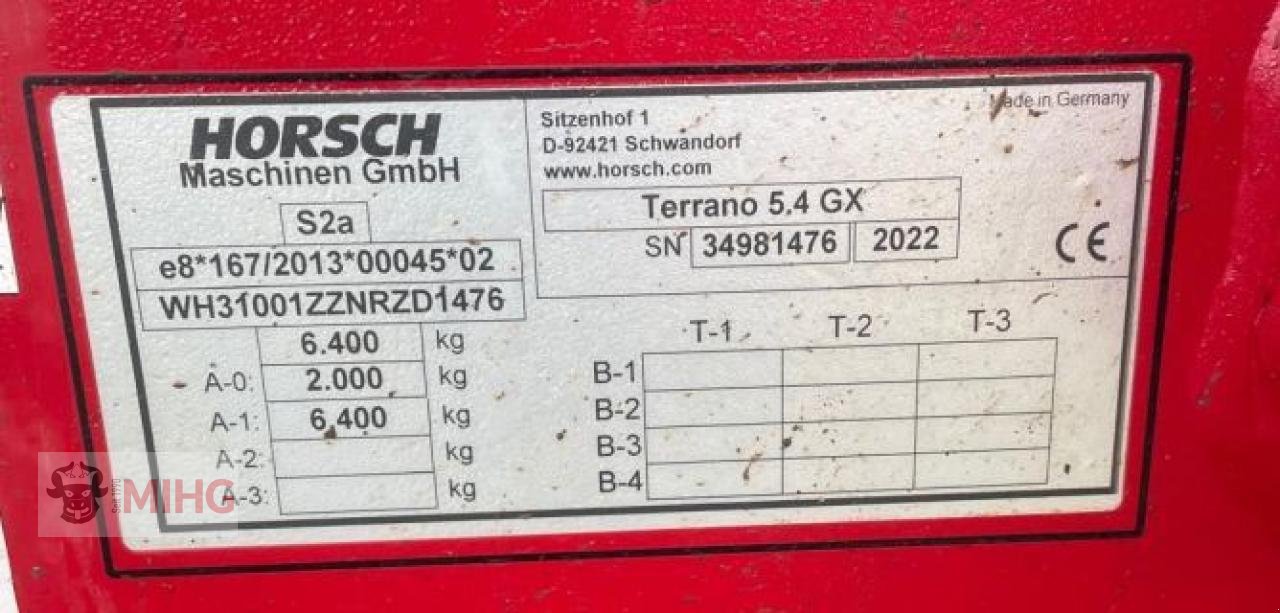 Grubber типа Horsch TERRANO 5.4 GX, Gebrauchtmaschine в Dummerstorf OT Petschow (Фотография 7)