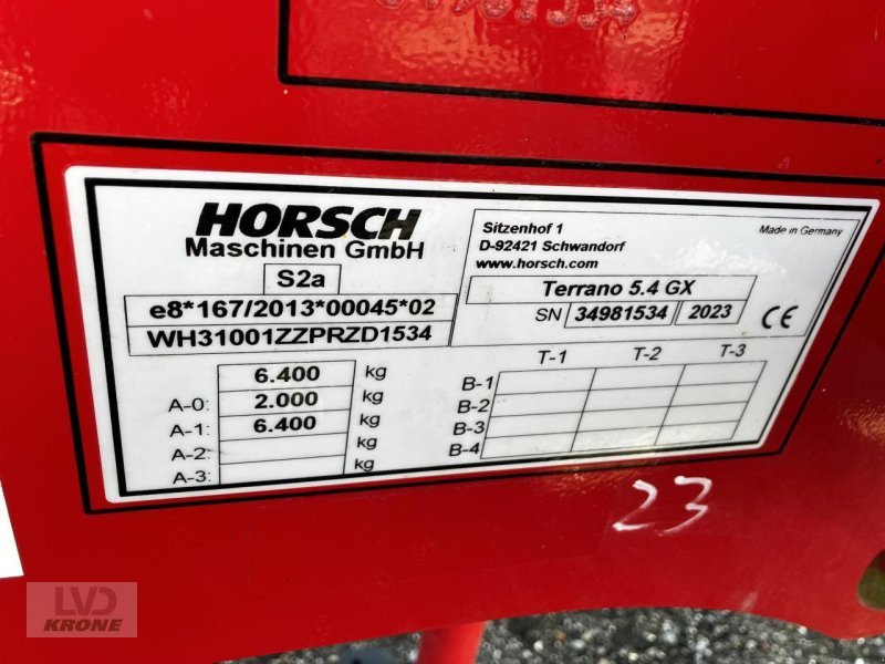 Grubber typu Horsch Terrano 5.4 GX, Gebrauchtmaschine v Spelle (Obrázek 5)