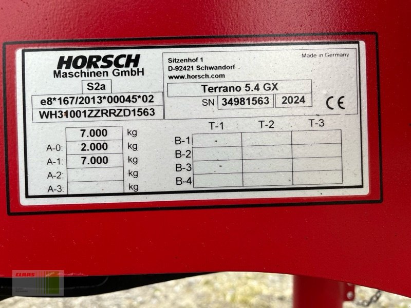 Grubber des Typs Horsch Terrano 5.4 GX, Neumaschine in Risum-Lindholm (Bild 7)