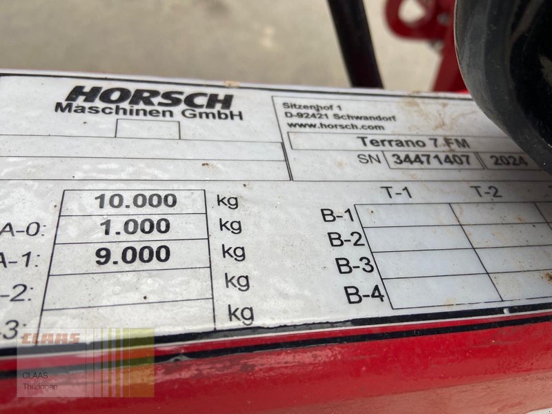 Grubber typu Horsch Terrano 7 FM, Gebrauchtmaschine v Ebeleben (Obrázek 3)