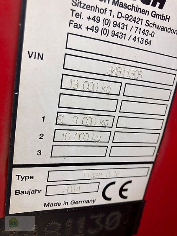 Grubber des Typs Horsch Tiger 6 XL, Gebrauchtmaschine in Salsitz (Bild 22)