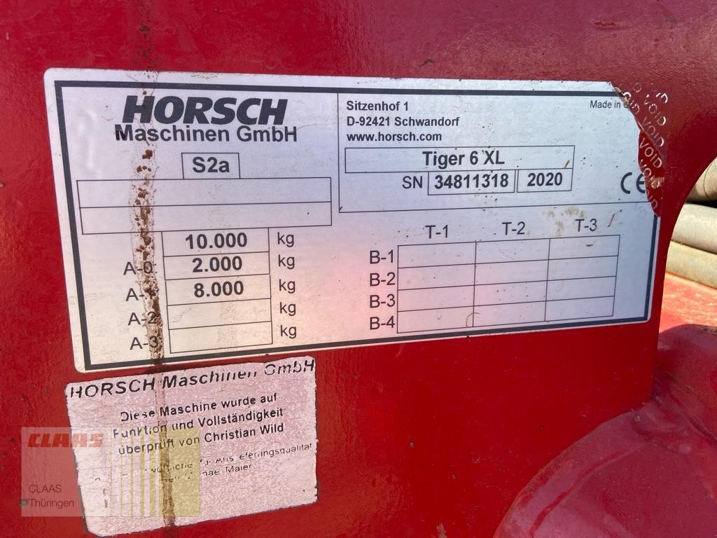 Grubber des Typs Horsch Tiger 6 XL, Vorführmaschine in Ebeleben (Bild 4)