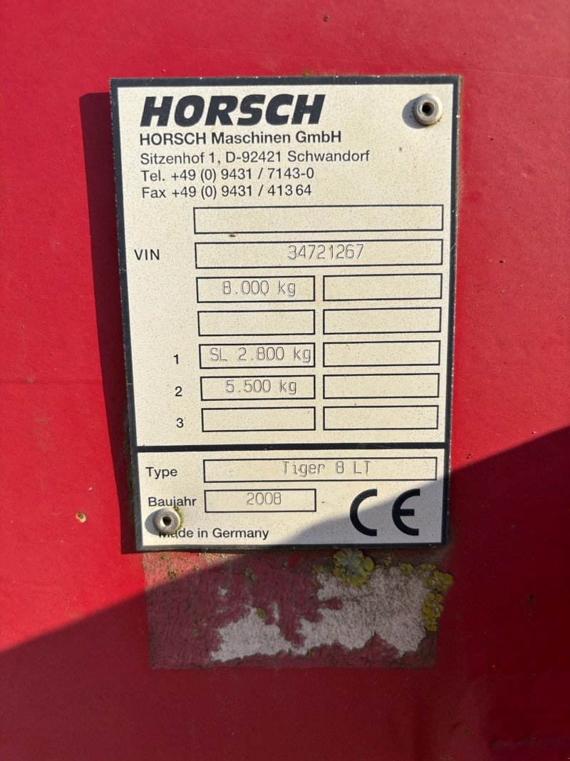 Grubber of the type Horsch Tiger 8 LT, Gebrauchtmaschine in Neubrandenburg (Picture 3)