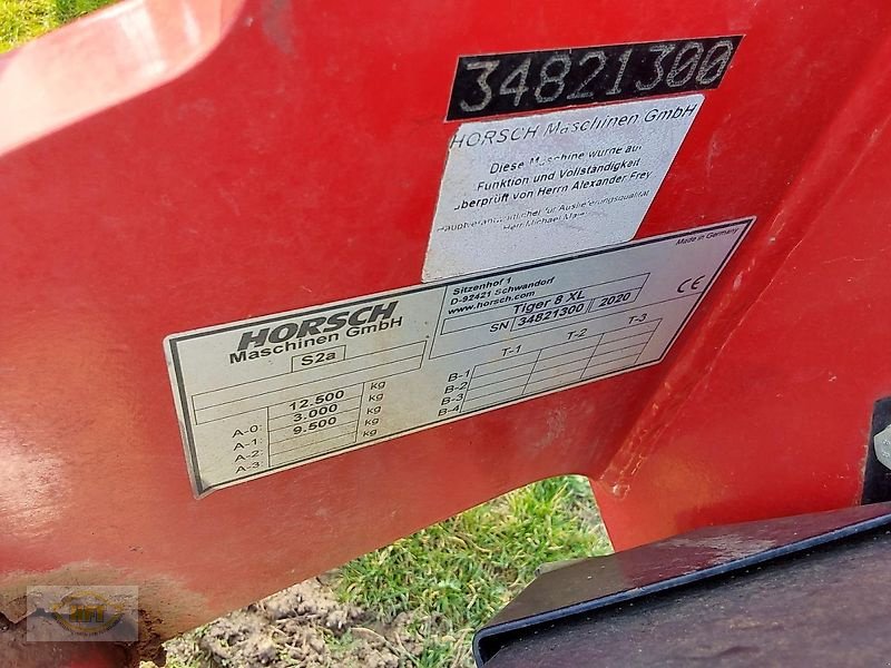 Grubber Türe ait Horsch Tiger 8 XL, Gebrauchtmaschine içinde Mühlhausen-Görmar (resim 7)