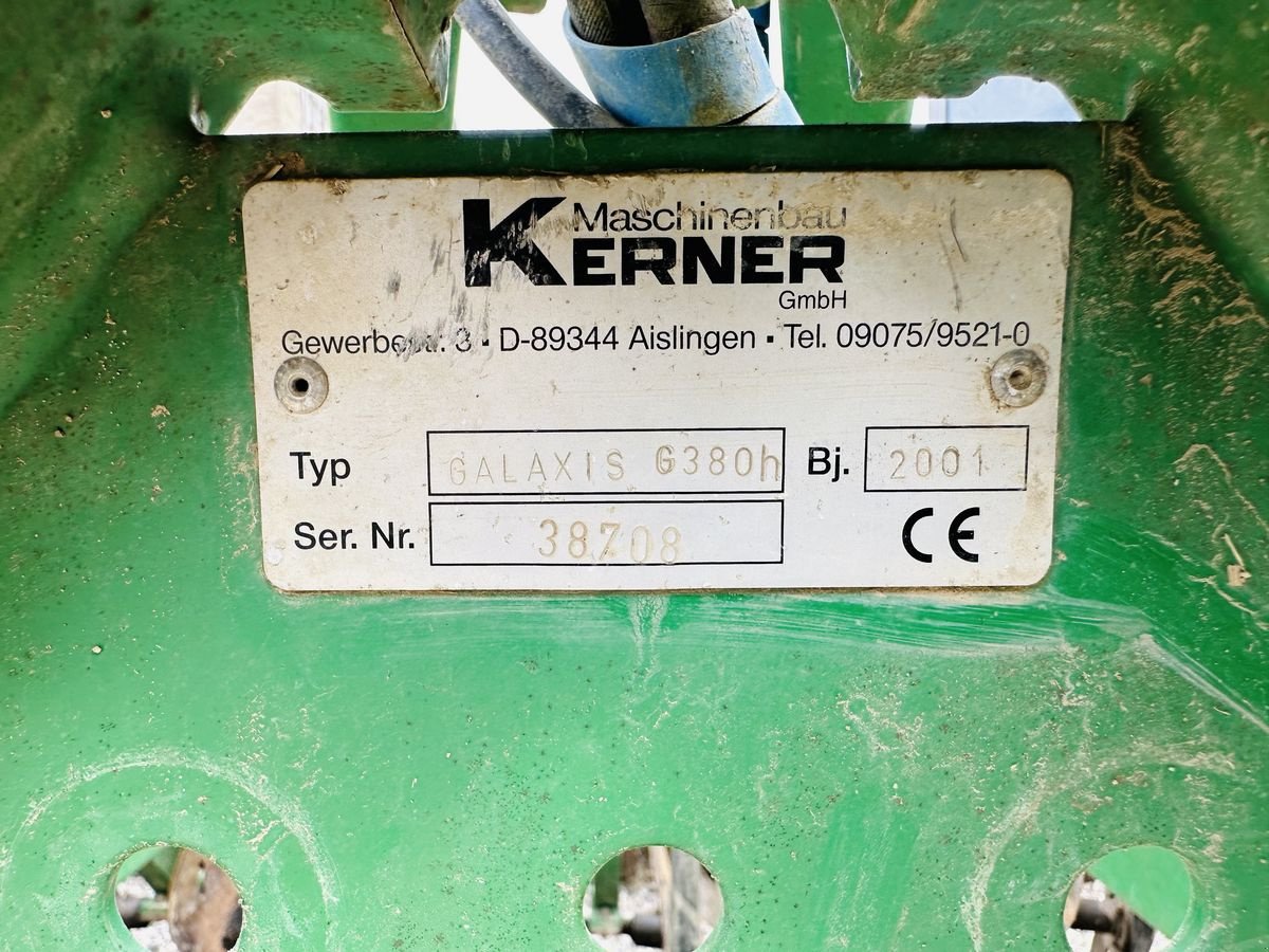Grubber des Typs Kerner Galaxis 380, Gebrauchtmaschine in Hohenruppersdorf (Bild 10)