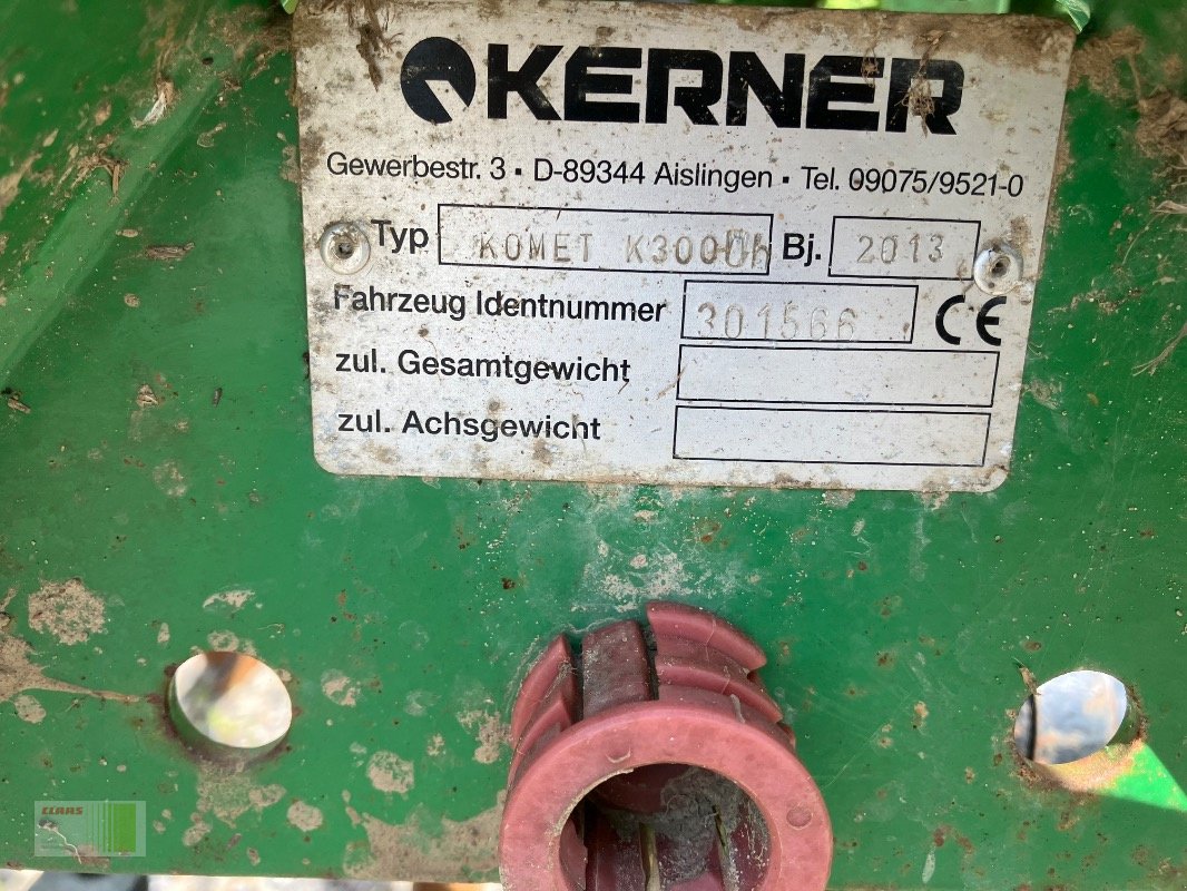 Grubber typu Kerner Komet 3000, Gebrauchtmaschine v Bordesholm (Obrázek 12)