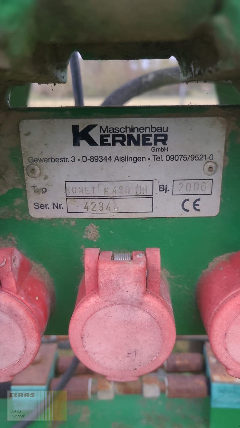 Grubber typu Kerner Komet K 420, Gebrauchtmaschine v Ebeleben (Obrázek 6)