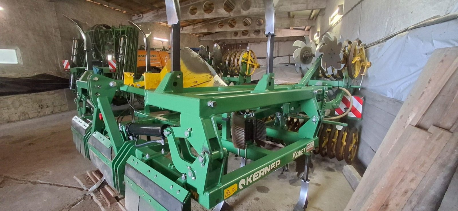 Grubber Türe ait Kerner Komet, Gebrauchtmaschine içinde Ebeleben (resim 3)