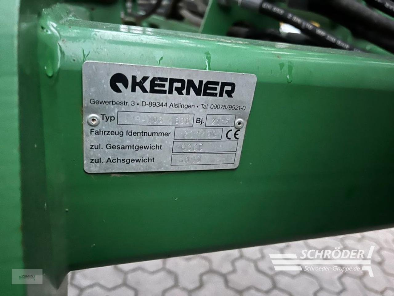 Grubber des Typs Kerner STRATOS SA 600, Gebrauchtmaschine in Leizen (Bild 4)