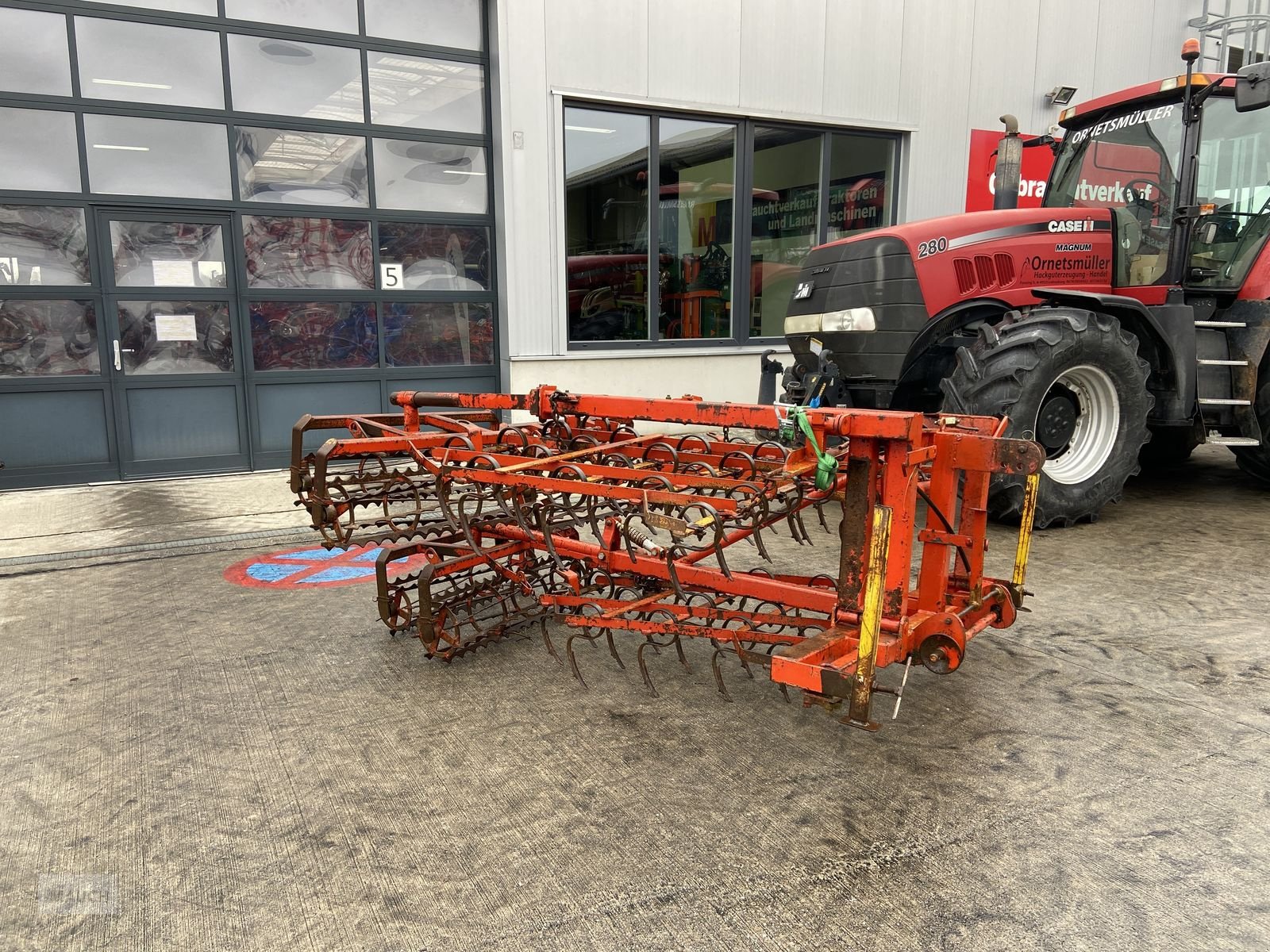 Grubber типа Knoche Federzinkenegge 3,5 m, Gebrauchtmaschine в Burgkirchen (Фотография 1)