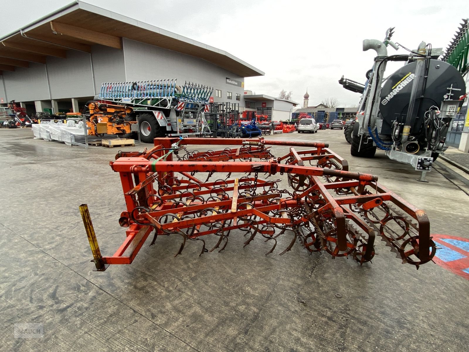 Grubber типа Knoche Federzinkenegge 3,5 m, Gebrauchtmaschine в Burgkirchen (Фотография 9)