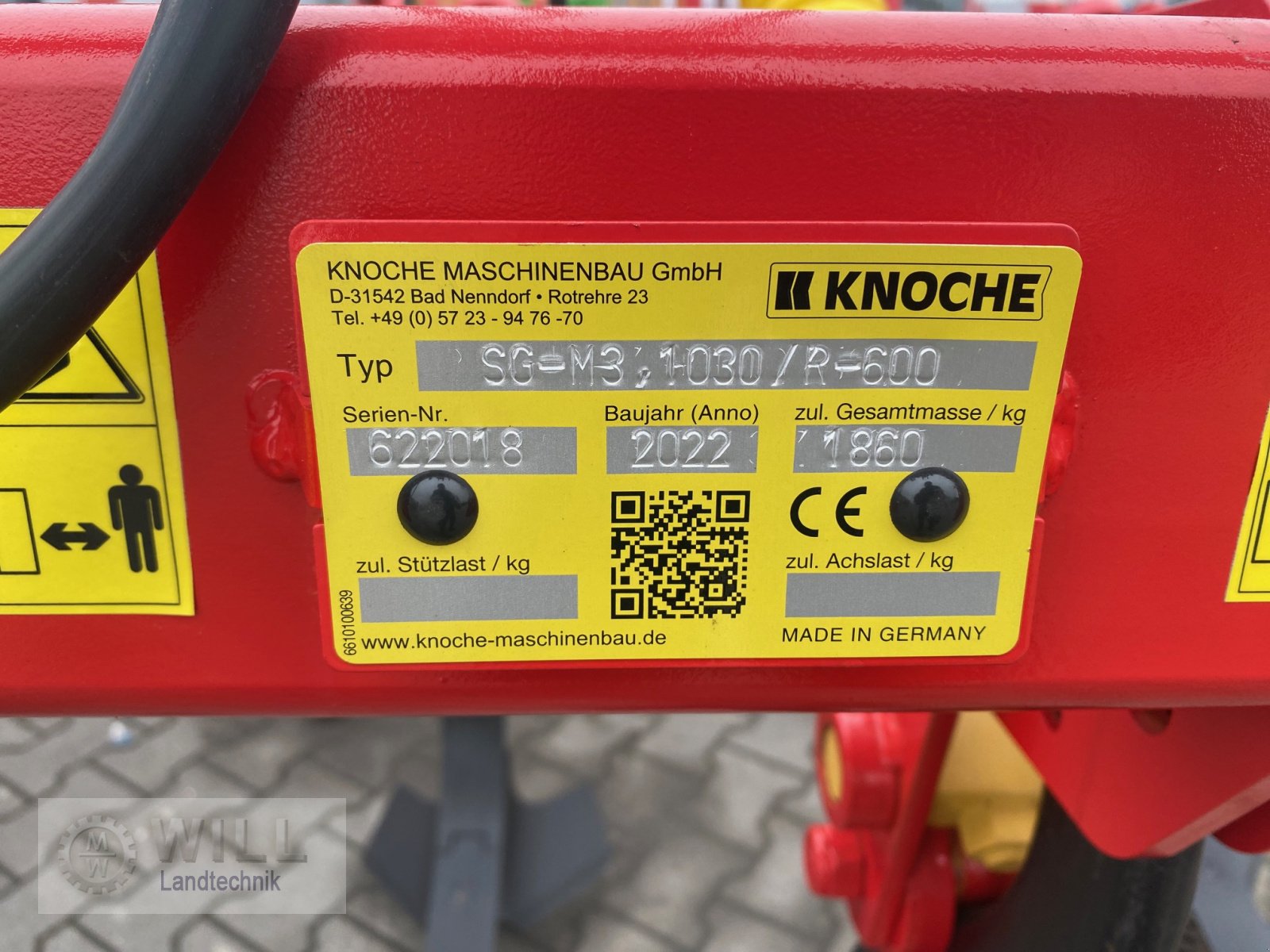 Grubber tip Knoche SG-M 3 1030, Neumaschine in Rudendorf (Poză 5)