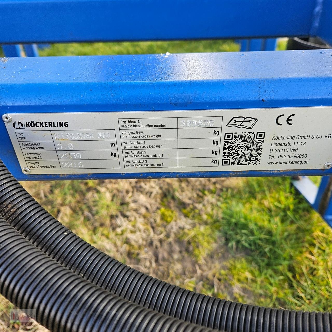 Grubber typu Köckerling Allrounder 500, Gebrauchtmaschine v Delbrück-Westenholz (Obrázek 5)