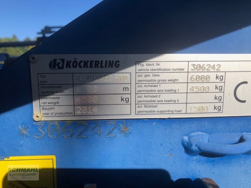 Grubber del tipo Köckerling Allrounder 600 Profiline, Gebrauchtmaschine In Upahl (Immagine 13)