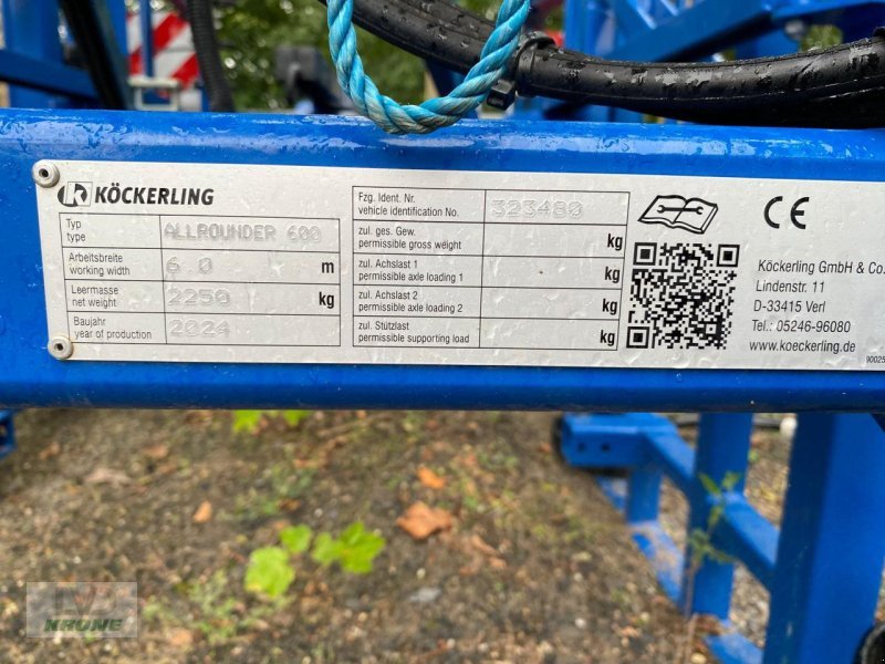 Grubber typu Köckerling Allrounder classic lang 600, Gebrauchtmaschine v Spelle (Obrázek 4)