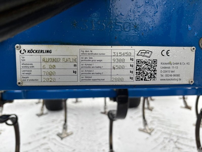 Grubber des Typs Köckerling Allrounder flatline 600, Gebrauchtmaschine in Nauen (Bild 10)