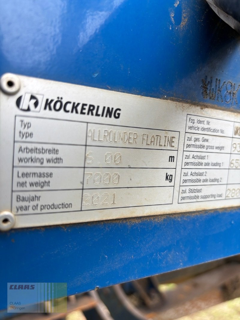 Grubber του τύπου Köckerling Allrounder Flatline, Gebrauchtmaschine σε Buttelstedt (Φωτογραφία 6)