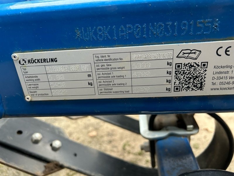 Grubber typu Köckerling Allrounder Profiline 600, Gebrauchtmaschine v Heiligengrabe OT Liebenthal (Obrázek 6)