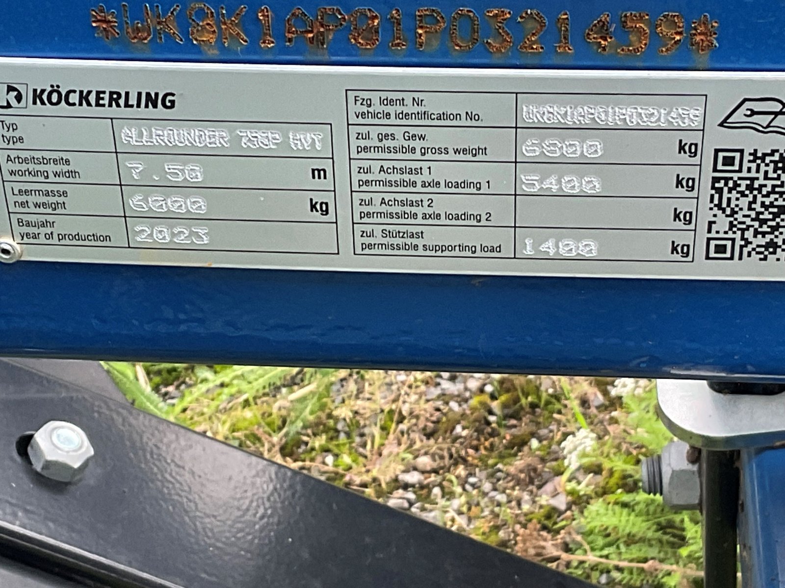 Grubber des Typs Köckerling Allrounder profiline 750, Neumaschine in Weinbergen-Bollstedt (Bild 6)
