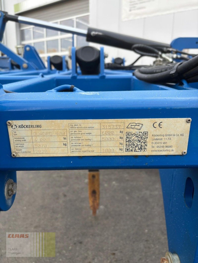 Grubber типа Köckerling quadro 400, Gebrauchtmaschine в Ebeleben (Фотография 5)