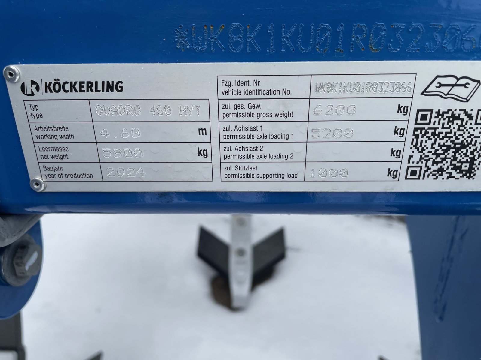Grubber a típus Köckerling Quadro 460, Neumaschine ekkor: Ebeleben (Kép 5)