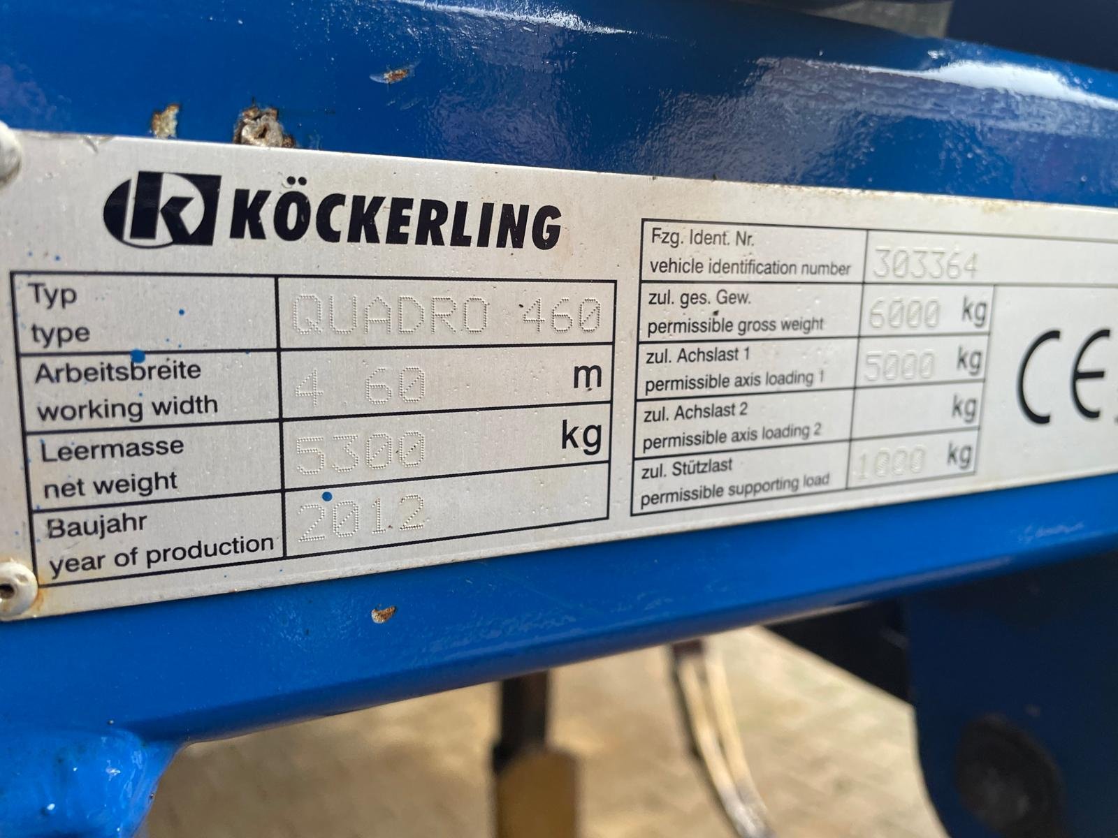 Grubber of the type Köckerling Quadro 460, Gebrauchtmaschine in Feldkirchen (Picture 5)