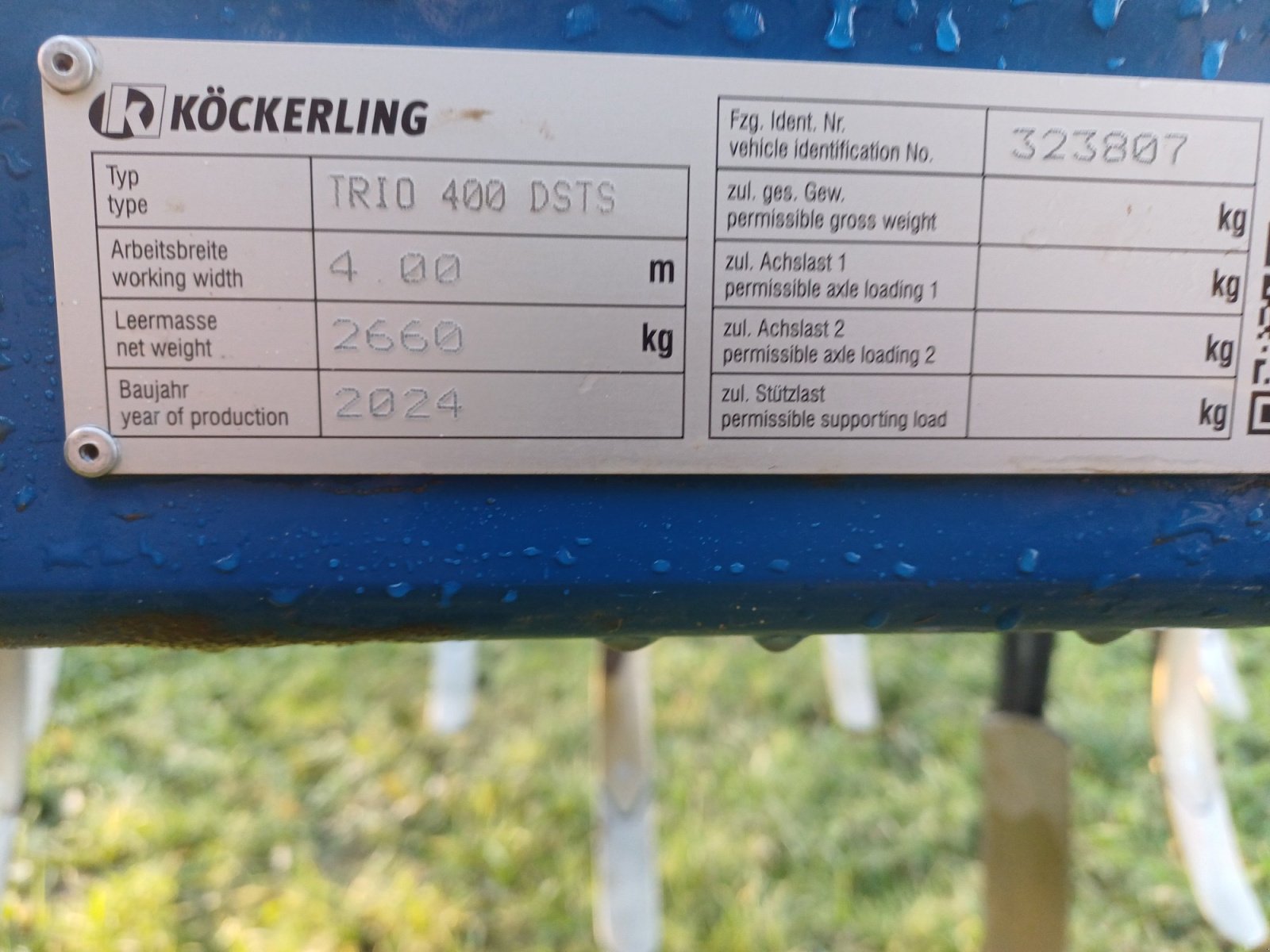 Grubber от тип Köckerling Trio 400, Gebrauchtmaschine в Petershagen (Снимка 6)