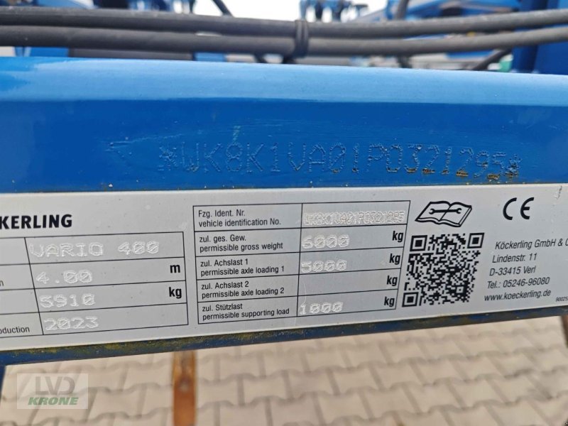 Grubber typu Köckerling Vario 400, Gebrauchtmaschine v Spelle (Obrázek 10)